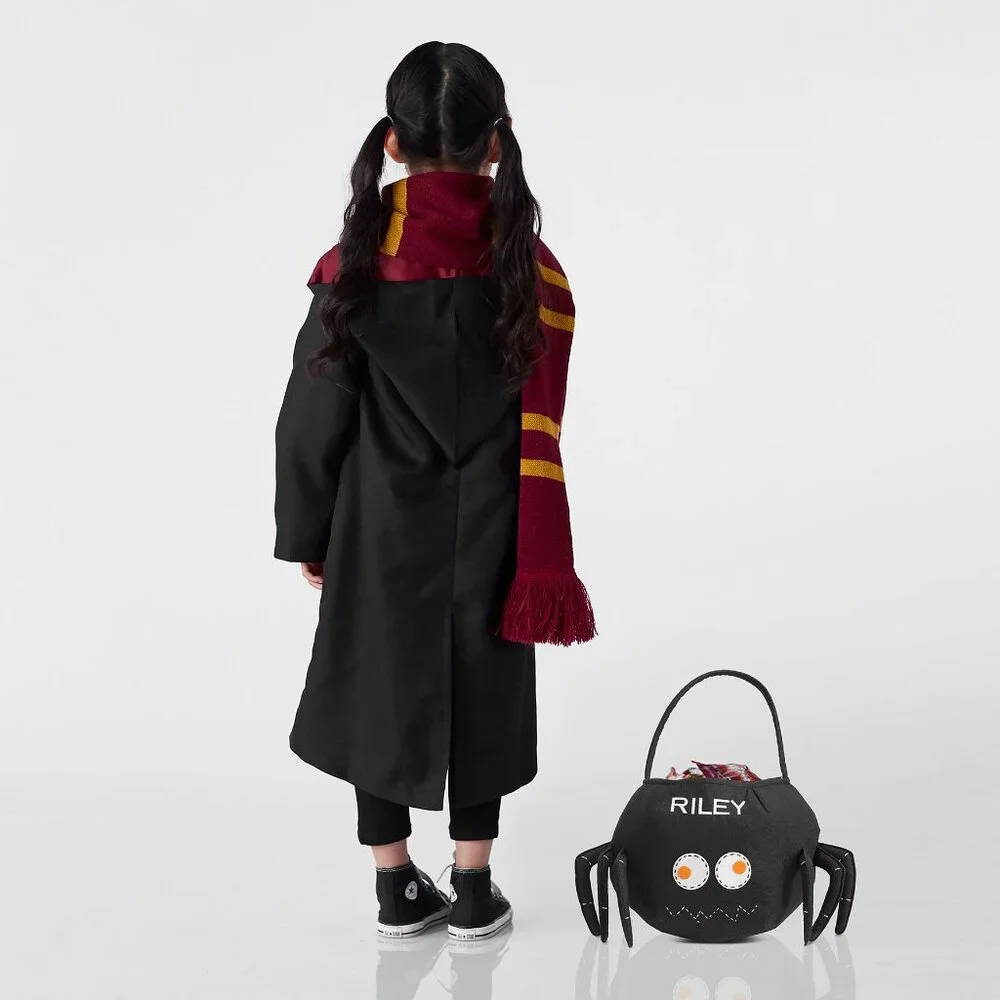 Harry Potter Gryffindor Halloween Costume Hooded Rob with House Crest Scarf NEW